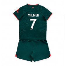 Liverpool James Milner #7 Tredjeställ Barn 2022-23 Korta ärmar (+ Korta byxor)